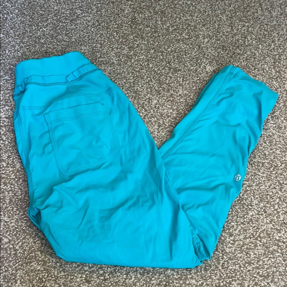 Lululemon Striped Cropped Pants